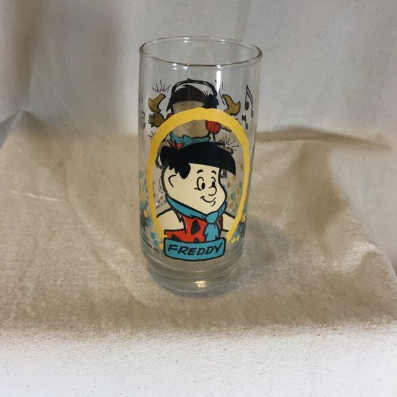 Vintage 1986 Pizza Hut The Flintstone Kids Freddy - Picture 6 of 7